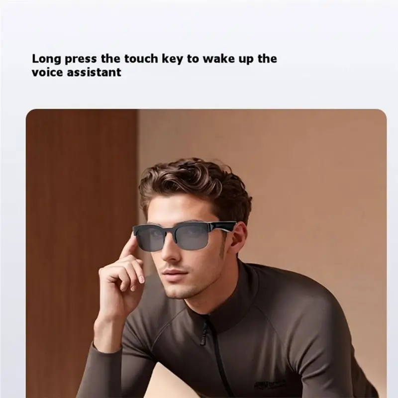 [NEW!CCDD】 Bluetooth Smart AI-Translation Electronics Remote Control Glasses For Calling Music Inteligentes For Men Women