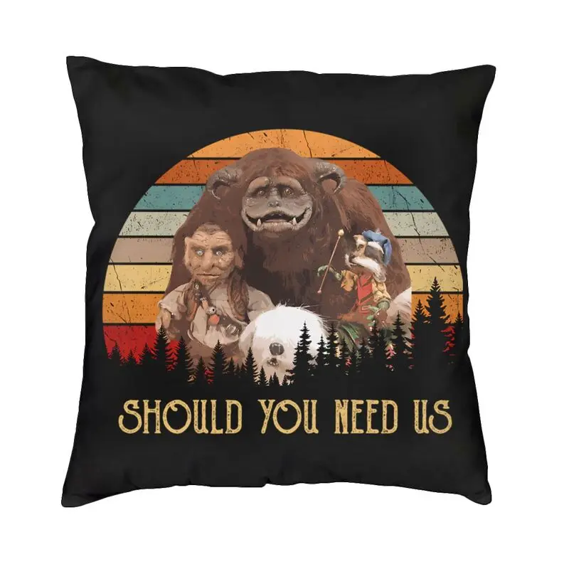 Hoggle Should You Need Us Labyrinth Vintage Ludo Labyrint Pillow Case Home Decoration Nordic Cushion Cover Soft Pillowcase
