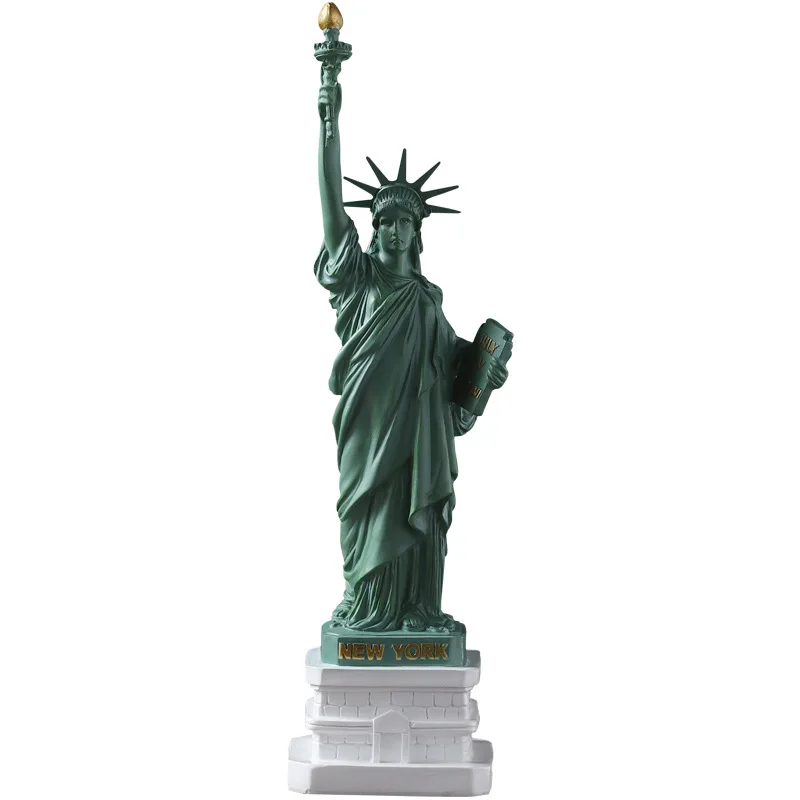 

Resin Statue of Liberty Statue, Creative Home Decoration, Model Ornament, Craft Supplies, Living Room, Office, Wine Cabinet