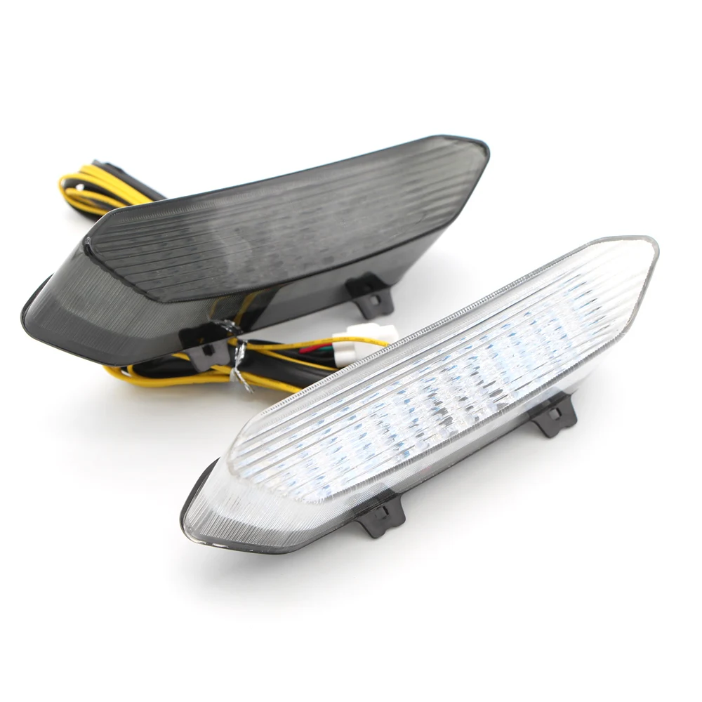 

For Yamaha YZF R1 YZF-R1 2002 2003 LED Tail Light Integrated Turn Signals Brake Lamp Turn Flasher Motorcycle Taillight