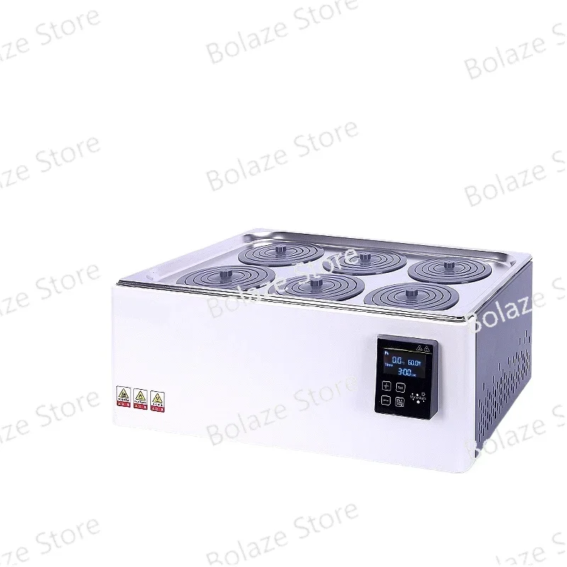 Electrothermal constant temperature water bath laboratory small single double four hole magnetic stirring heating tank HH-2