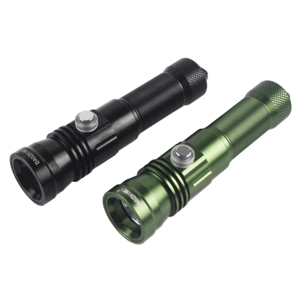 High Power Outdoor 5000LM Diving Flashlight IPX8 Waterproof Scuba Night Dive Spare Torch Underwater Searching SecurityIng Lights