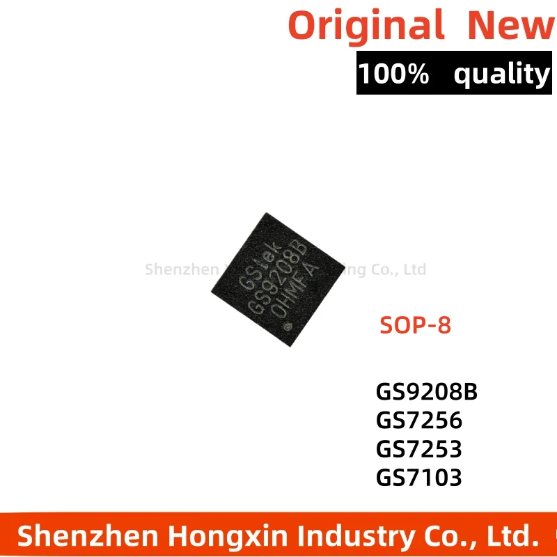 1 piece of GS9208BQ3-R GS9208B 7103 GS7256 7256 QFN GS7253 7253 pulse width modulation controller IC chip