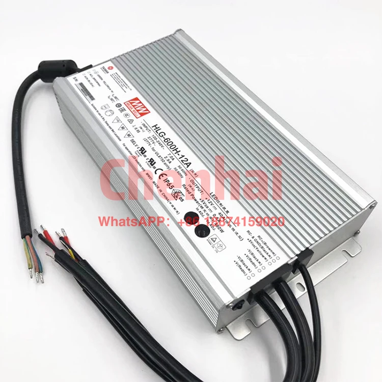 Alimentatore Driver Led MW HLG-600-48A Meanwell HLG-600H 240 HLG-600H-24A HLG-600H-12A HLG-600H-48V alimentatore Driver Led