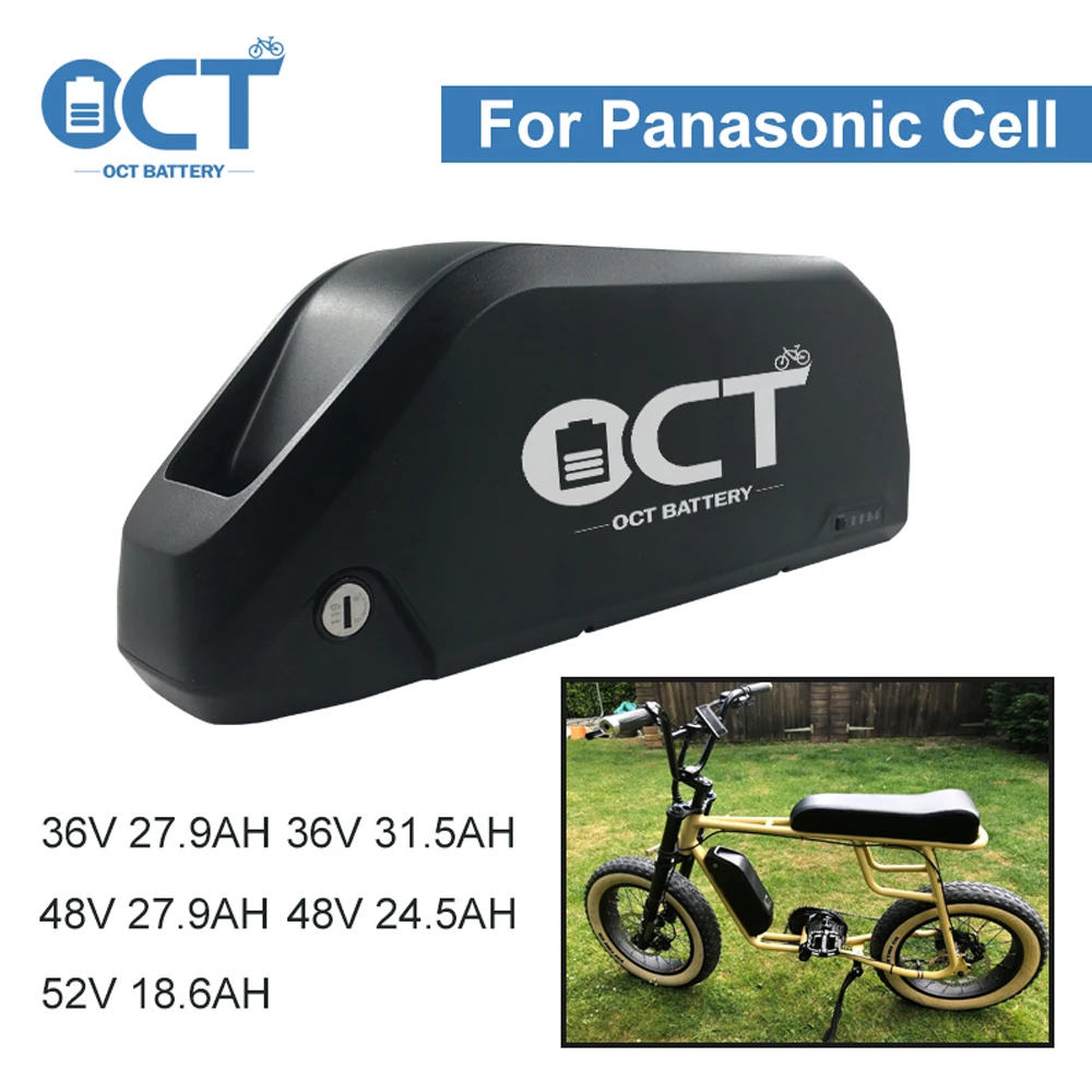 Rechargeable Lithium Electric Bicycle Battery Pack, 48V, Polly Dp-9 Ebike Downtube, Hailong Battery Case with Charger, New Trend