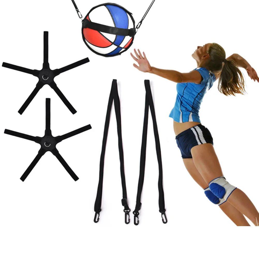 

Volleyball Training Belt Bouncing Trainer Ball Sleeve Jump Touch Spike Training Adjustable Elastic Rope Team Sports