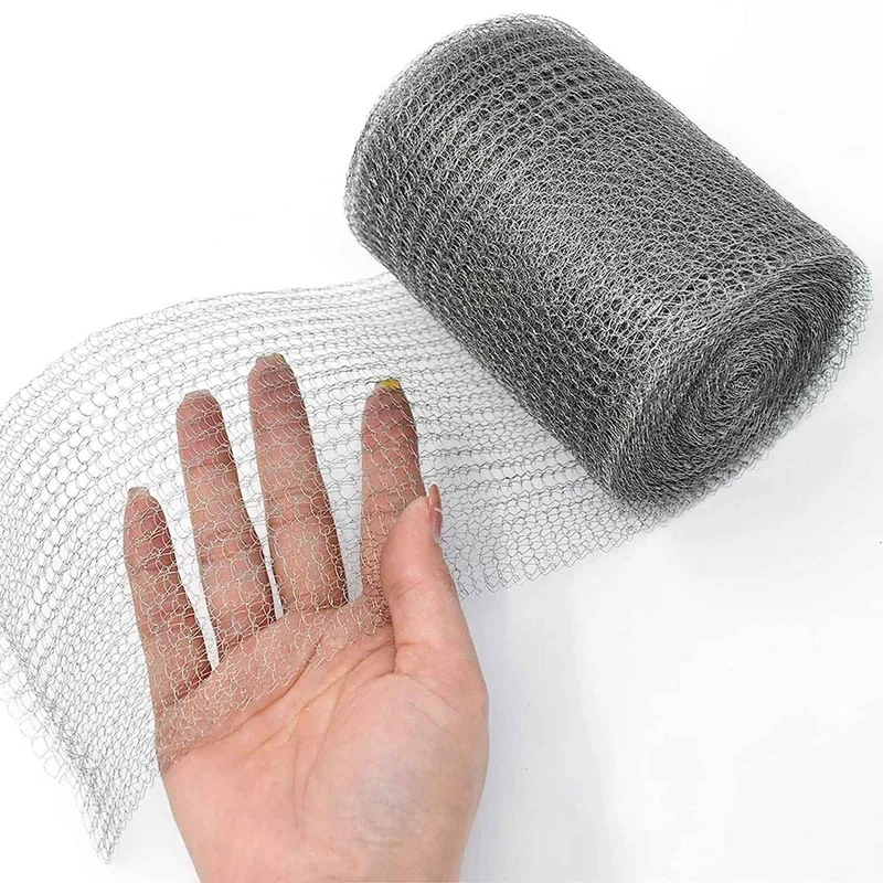 2X Wire Mesh Stainless Steel 12.7 Cm X 12 M Wire Mesh Fine Mesh Stainless Steel Mesh Close Mesh For Protection