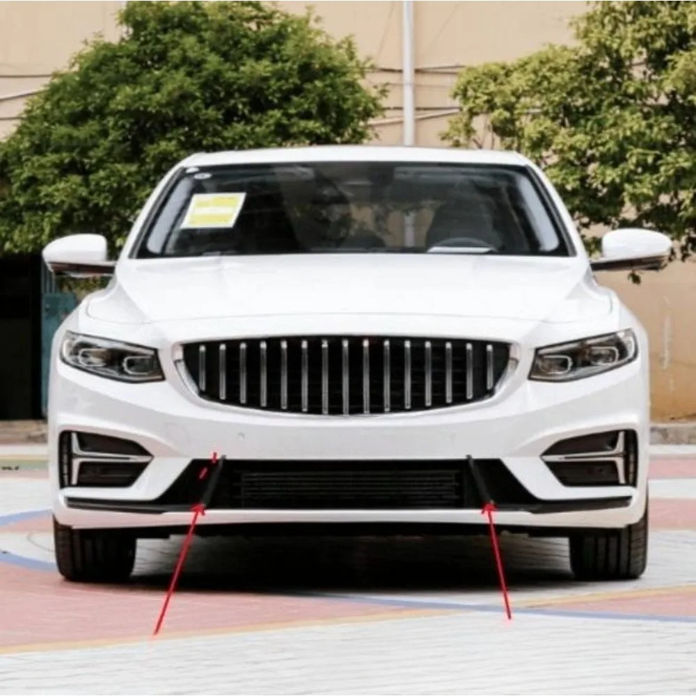 For Geely Preface 2023 Front Bumper Lower Air Vent Grille Fog Lamp Frame Chrome Decorative Molding Trim Left Right Genuine