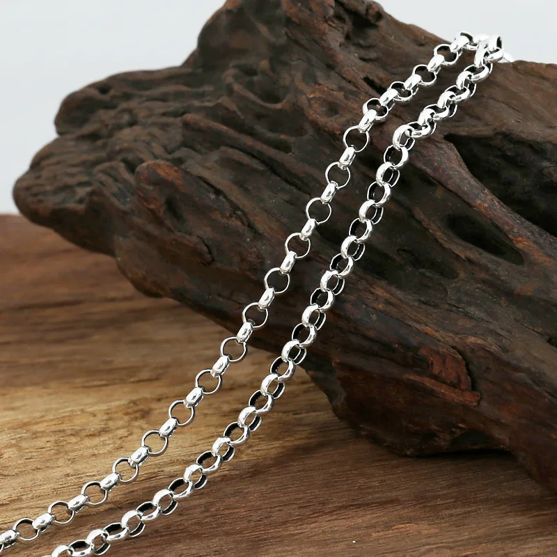 

Ожерелье с подвеской в тайском стиле из стерлингового серебра 925 пробы с лисьим хвостом | Нежная тонкая цепочка | Ювелирные изделия из окисленного серебра для женщин