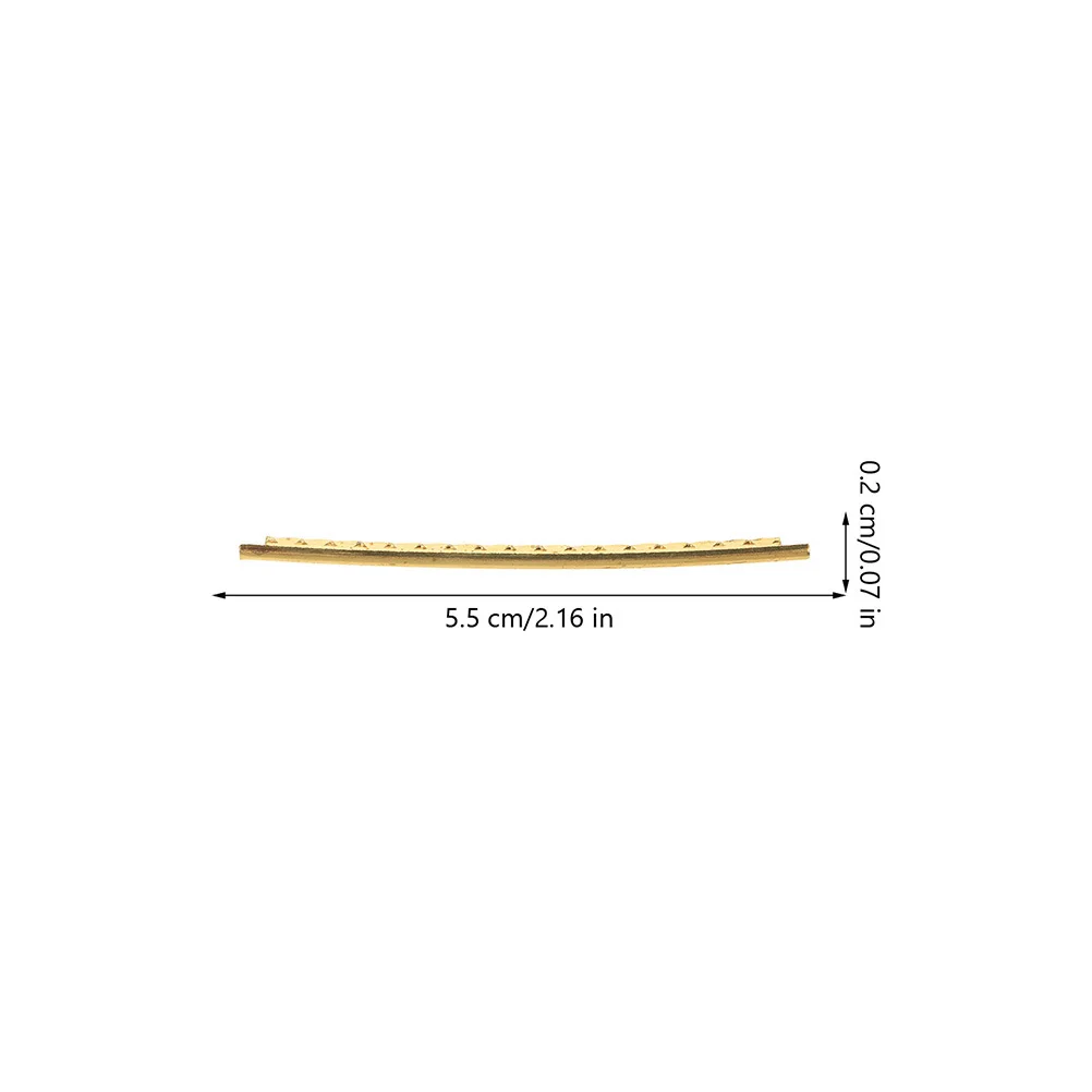 

20 Pcs Guitar Line Fret Wires Supplies Acoustic Accessories Kit Stainless Steel