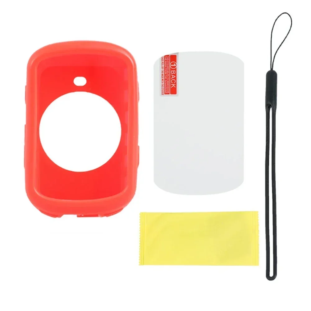 Bicycle Computer Protective Case For Garmin Edge 530 Silicone Cover + Tempered Glass Screen Protector Bike Accessories image 3
