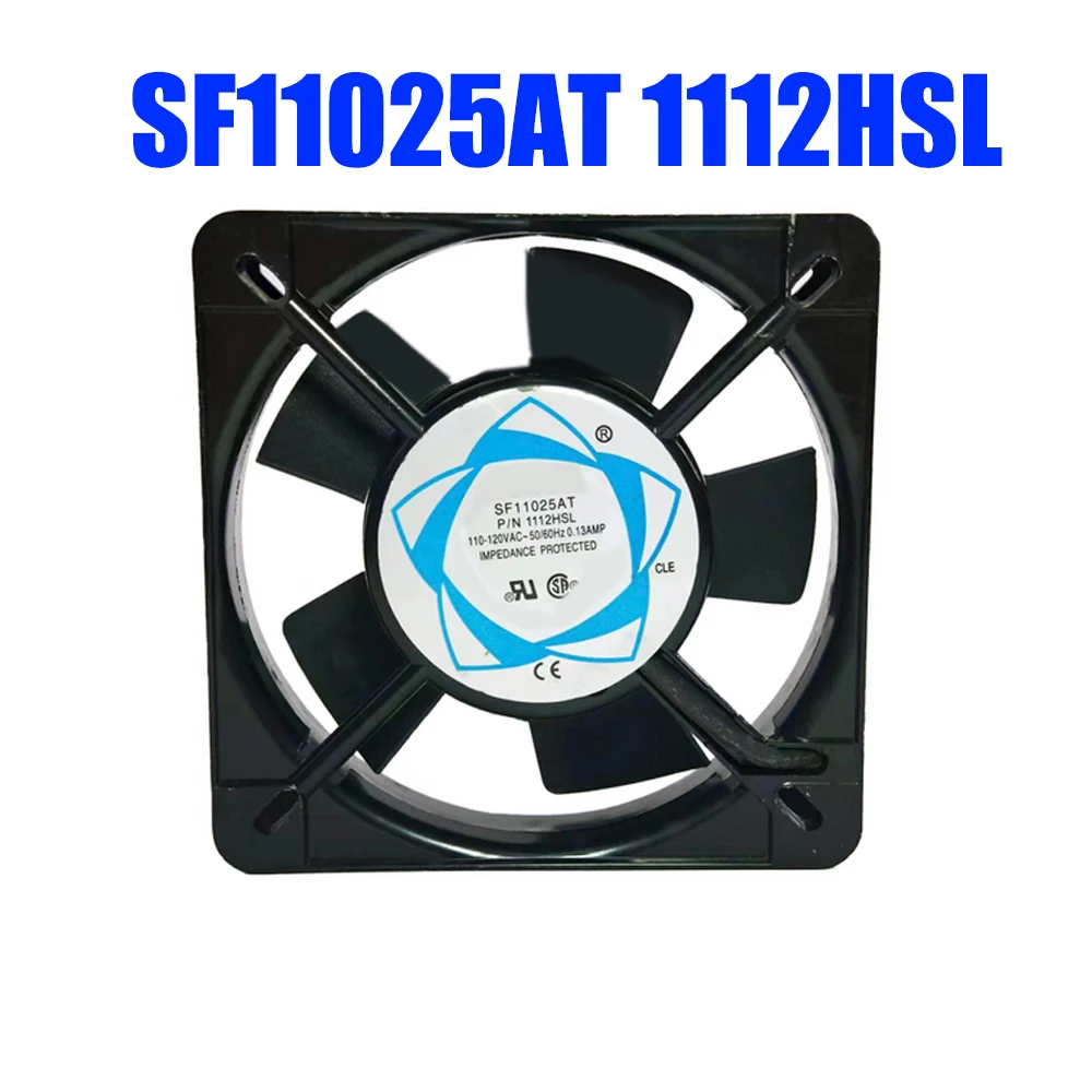 Cooling Fan For SUNON SF11025AT 1112HSL 110-120VAC 50/60Hz 0.13AMP 2Lines