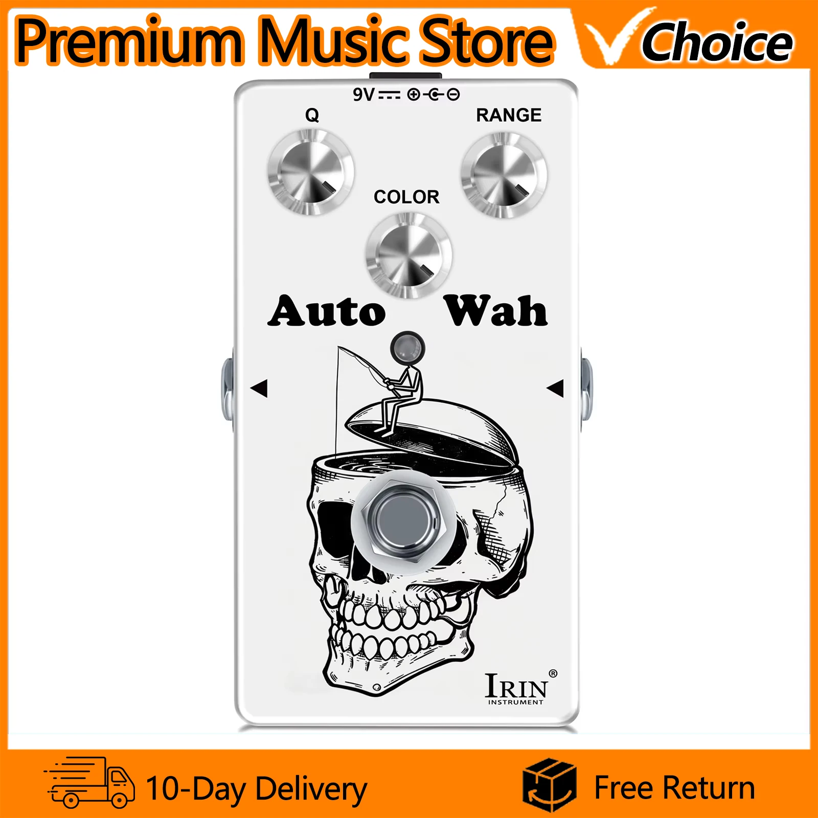 IRIN RA-02 Electric Guitar Effect Pedal Auto Wah Envelope Filter Effect Pedal  True Bypass Electric Guitar Accessories & Parts