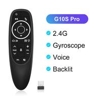 1pc Smart Voice Remote Control Wireless Air Fly Mouse 2.4G G10 G10S Pro Gyroscope IR Learning for Android TV Box Accessories