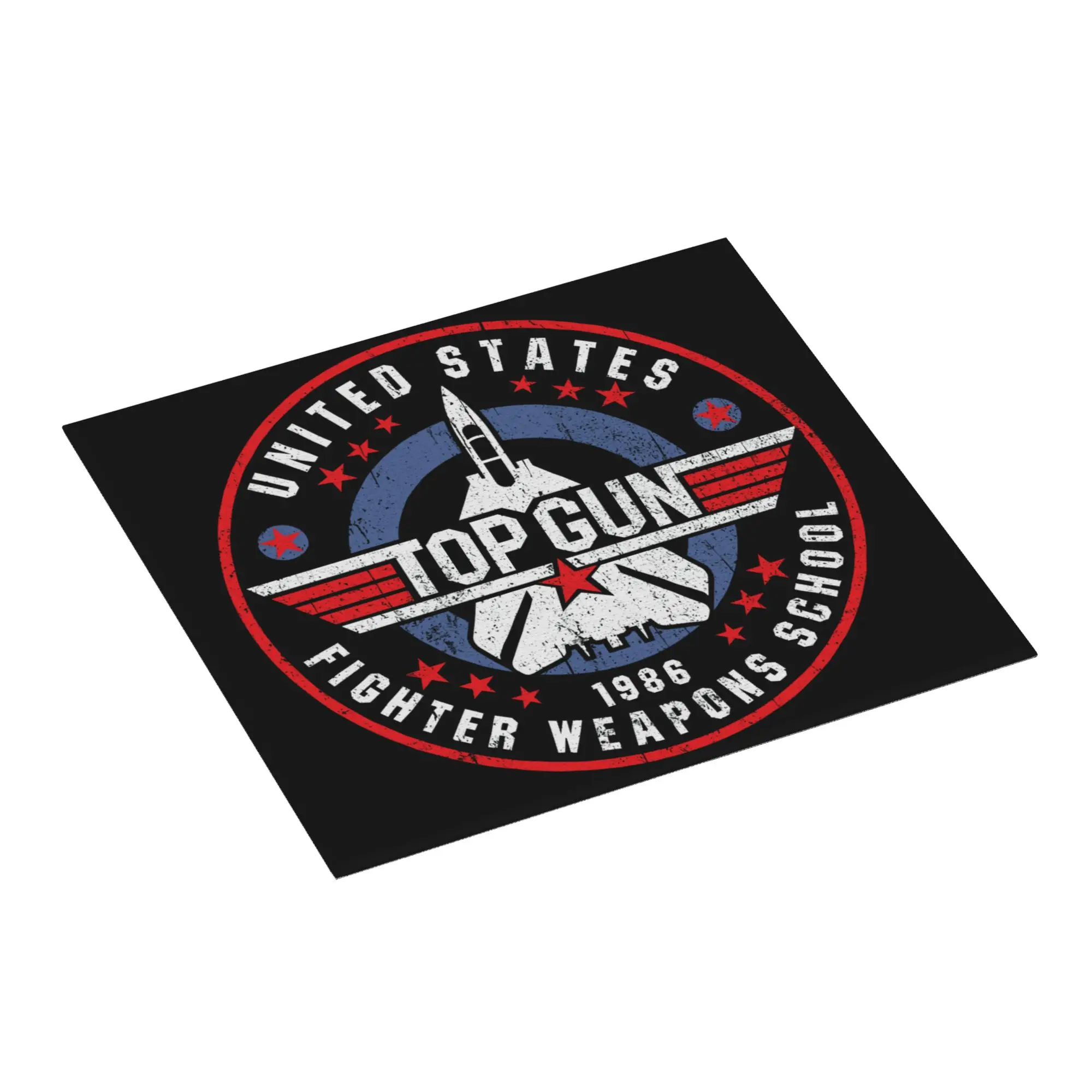 Top Gun Maverick Drying Mat For Kitchen Waterproof Non‑Slip Oil Proof Reusable Fighter Weapons Worn Countertop Protector Mat