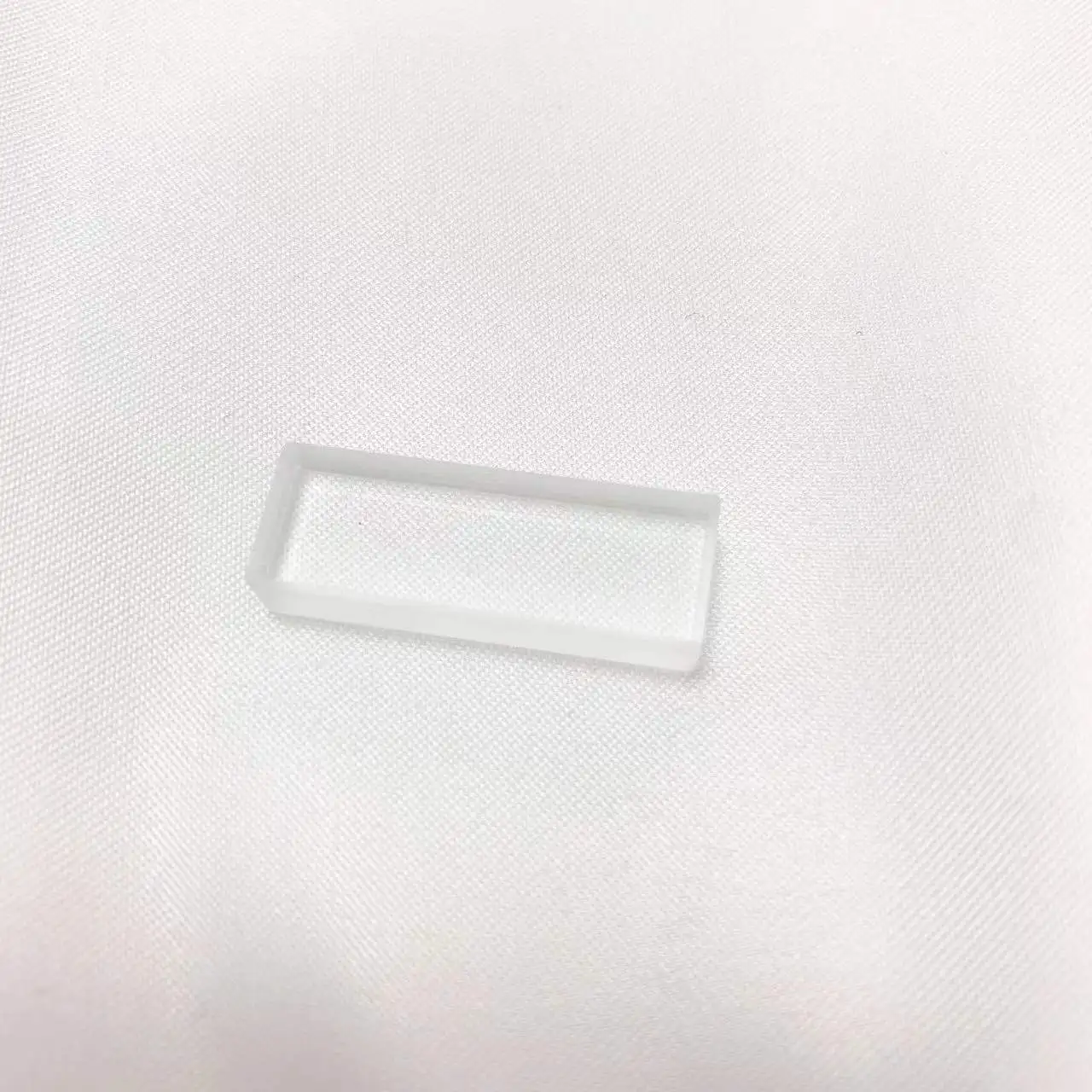 Size 26.9x9.6x6mm UV Visible IR Pass Clear Transparent Optical B270 Window Glass