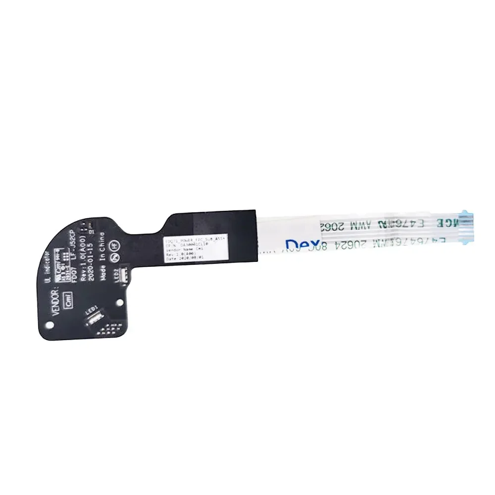 For Dell Alienware M17 R3 2020 laptop Power Button Board with Cable switch Repairing Accessories FDQ7 LF-J52CP 02D9TY