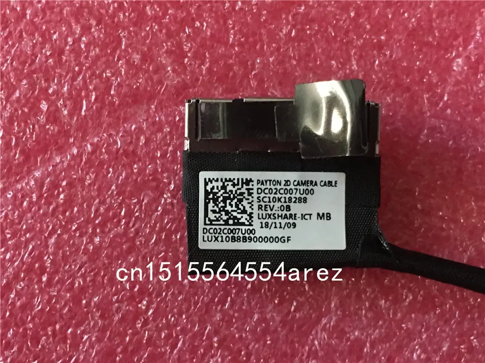 Nuevo y Original para Lenovo ThinkPad P70 P71 portátil 2D cámara Webcam conector Cable línea DC02C007U00 00NY378 00NY379