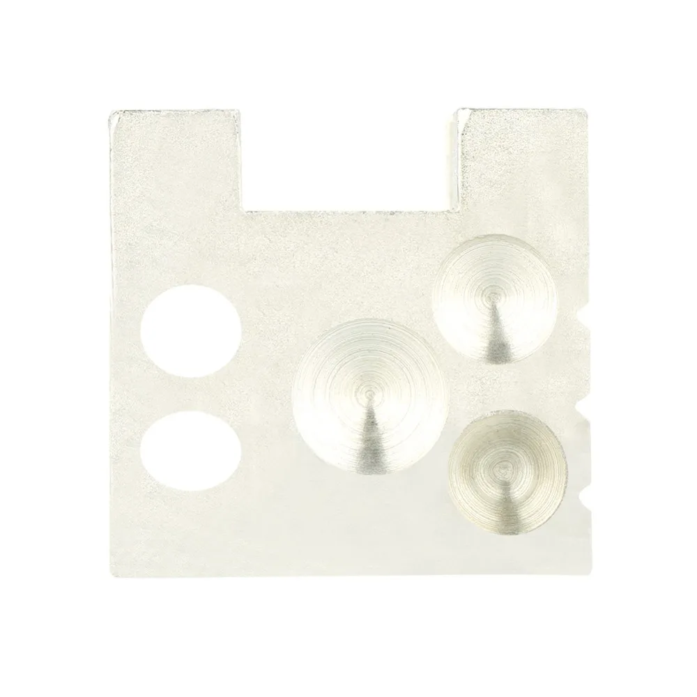 Precision Carbon Steel Watch Repair Tool Doming Block Dapping Block Watch Punching Dome Block Watchmaker Workshop