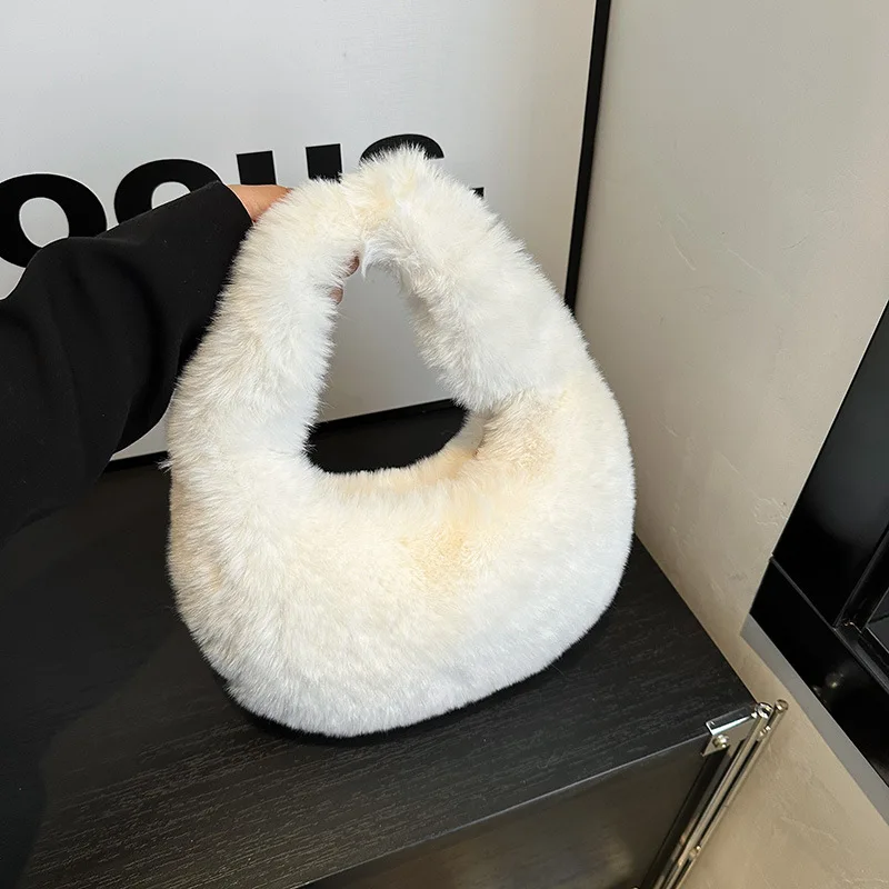 

Fashionable Crossbody Bags for Women Shoulder Bags Versatile Plush Dumpling Bag Trendy Casual Purse and Handbags Designer Bag