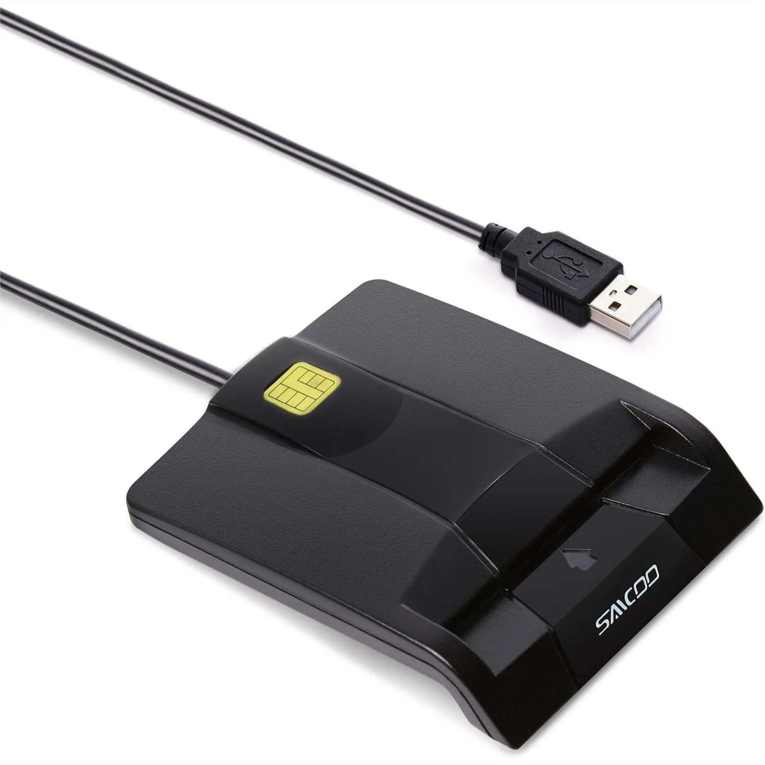 

Smart Card Reader DOD Military USB Common Access CAC Card Reader, Compatible with Windows & Mac OS