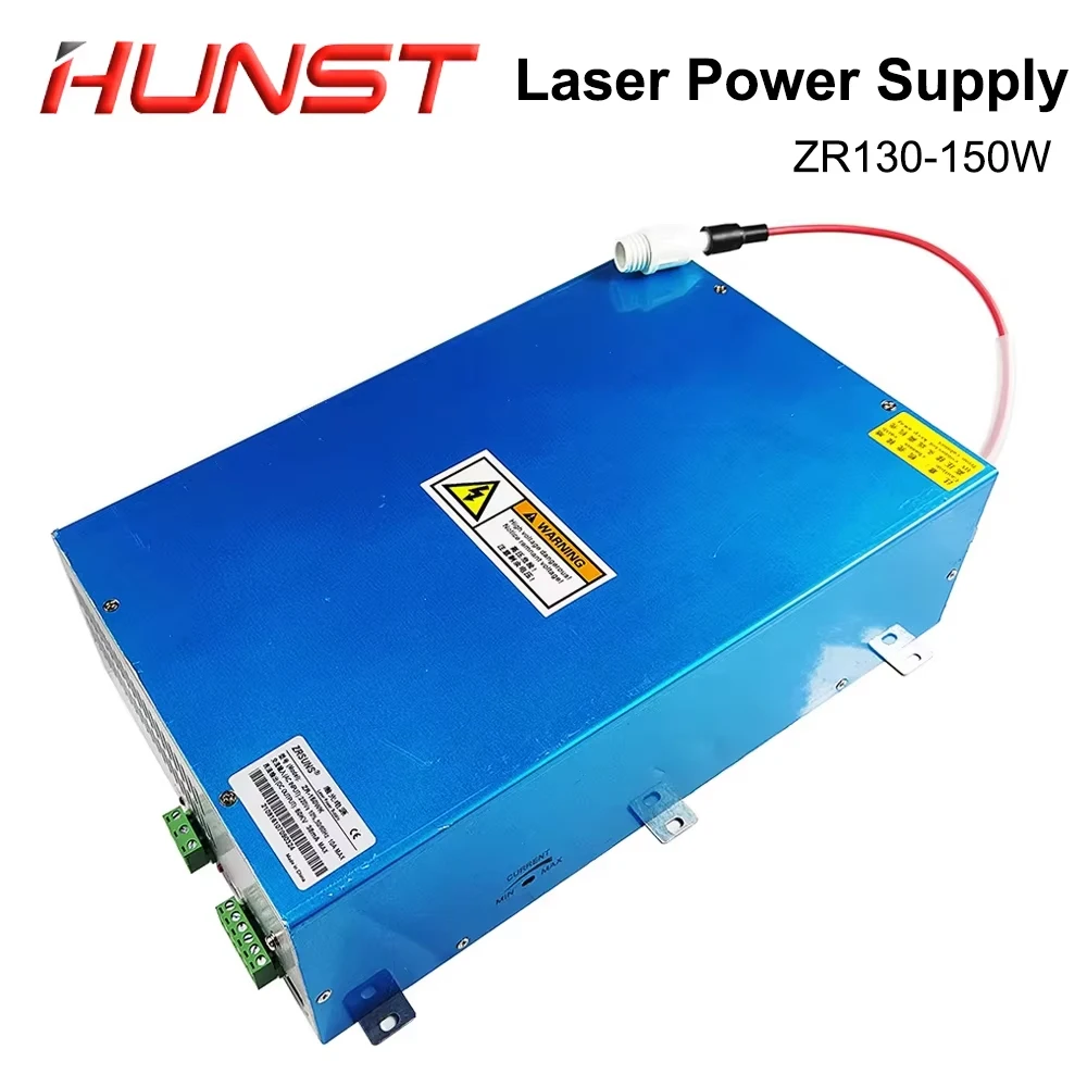 HUNST ZR130W 150W Laser Power Supply for 130W 150W Co2 Glass Laser Tube Engraving and Cutting Machine 2Years Warranty.