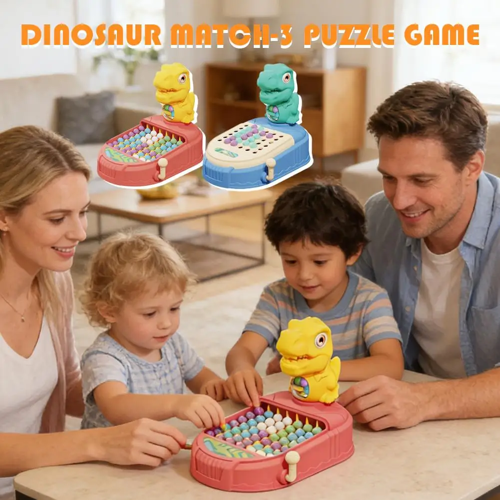 لعبة ألغاز ديناصور Match-3 ألعاب طاولة تعليمية لعبة مطابقة الألوان ألعاب المنطق لعبة تفاعلية للأطفال #3