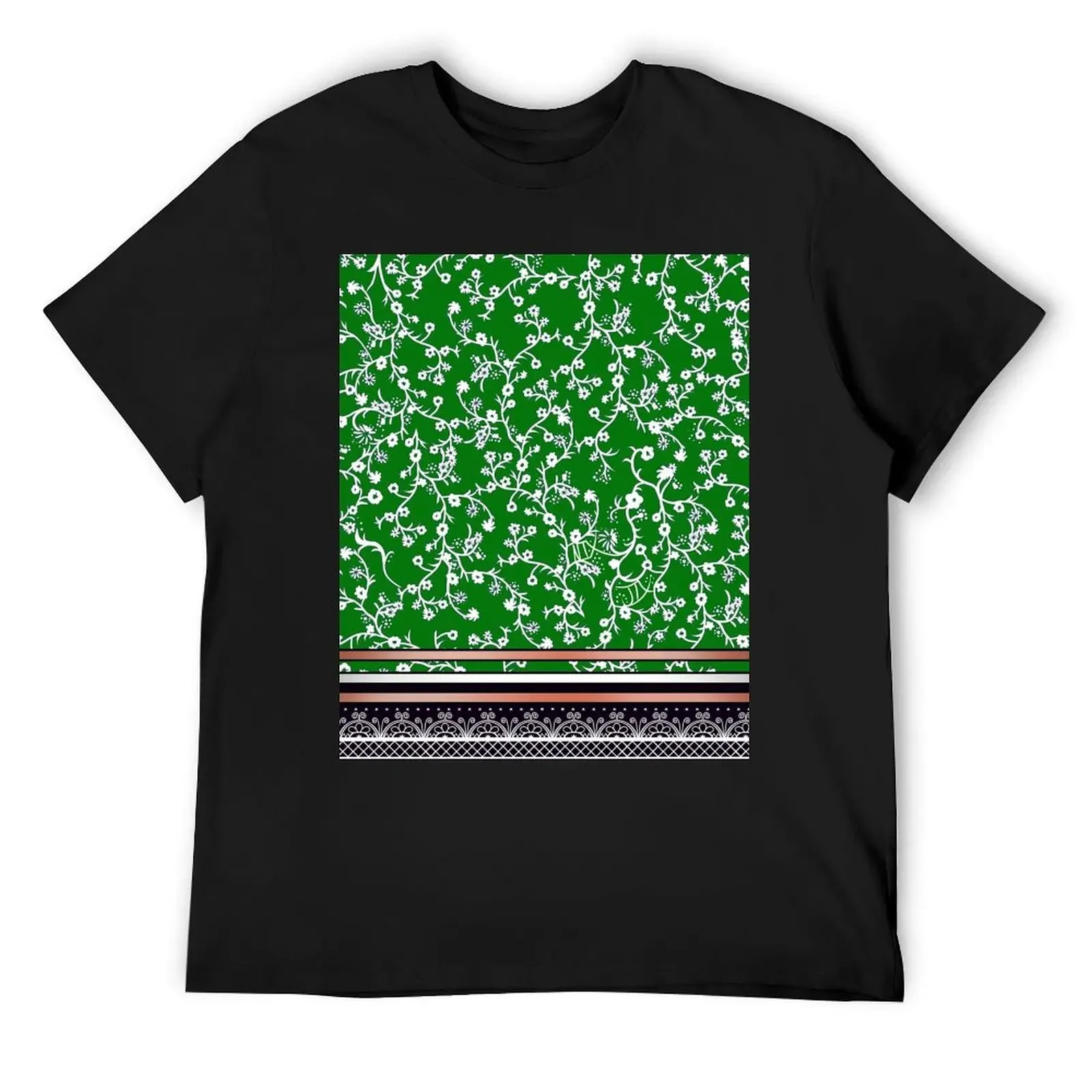 Green Skydomes T-Shirt Aesthetic clothing summer tops boys animal print basketball graphic tees fruit of the loom mens t shirts