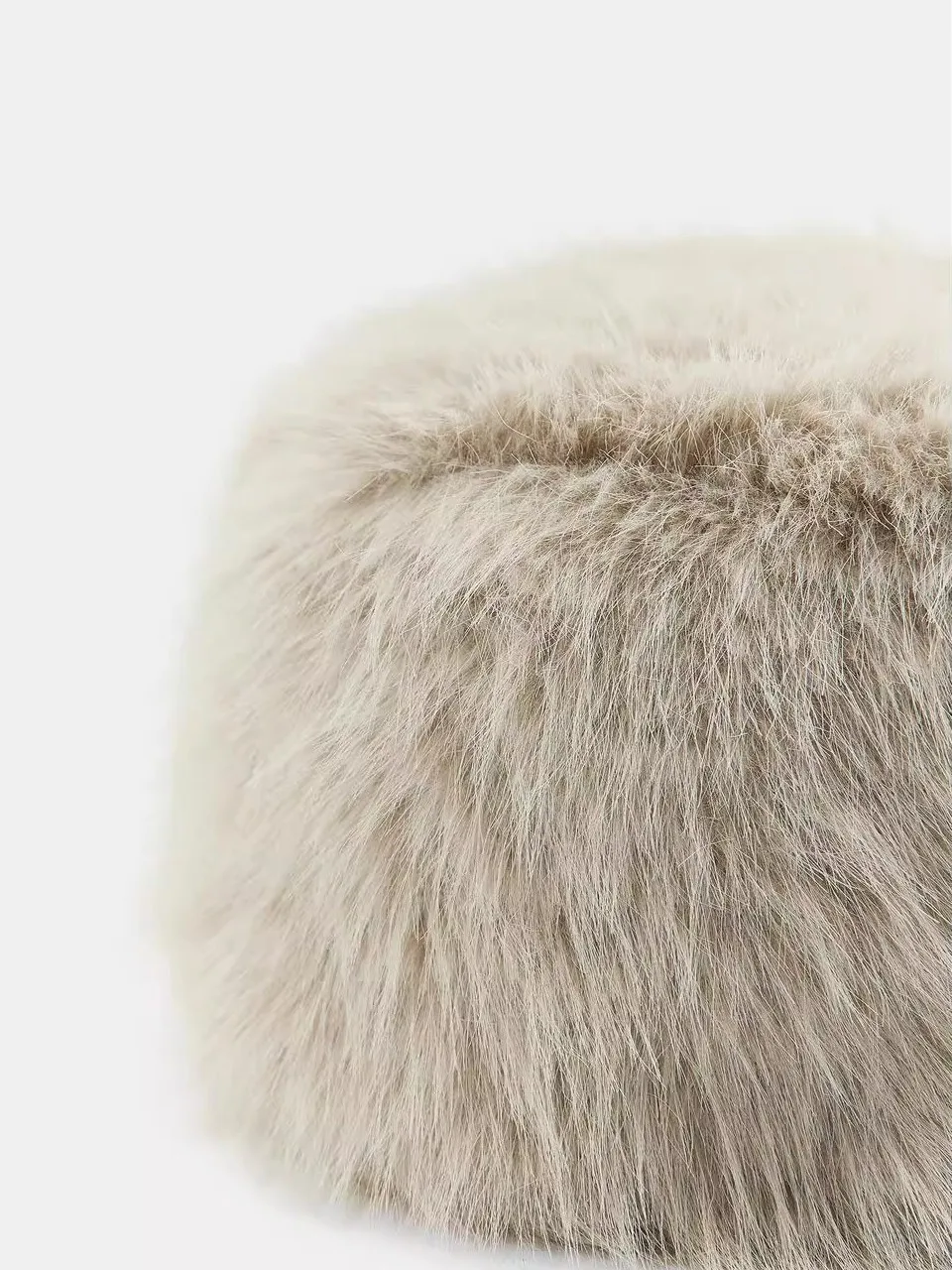 Winter New Arrival Women's Artificial Fur Effect Cap Adjustable Simple Style Casual All Seasons Universal Size Quality Hat