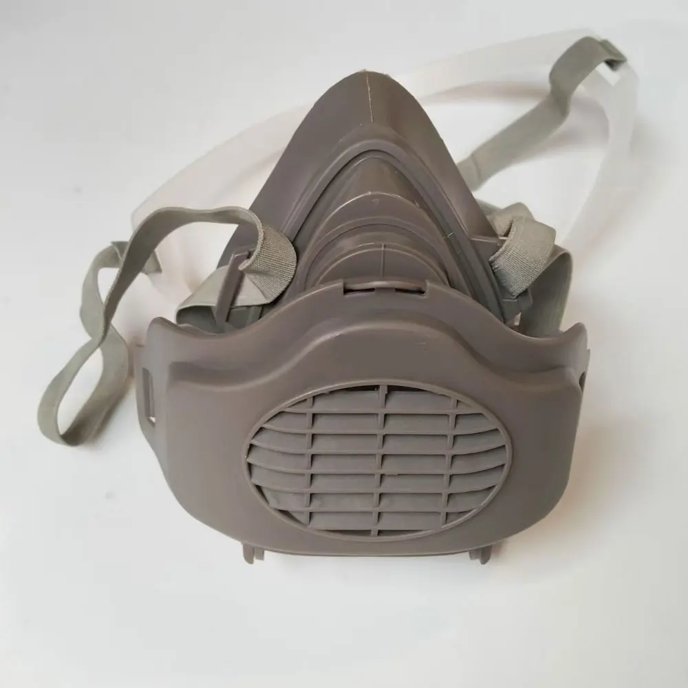 3200 Dustproof Half Mask Respirator Suitable For Spray Paint Carpentry Grinding House Decoration And Filter Accessory