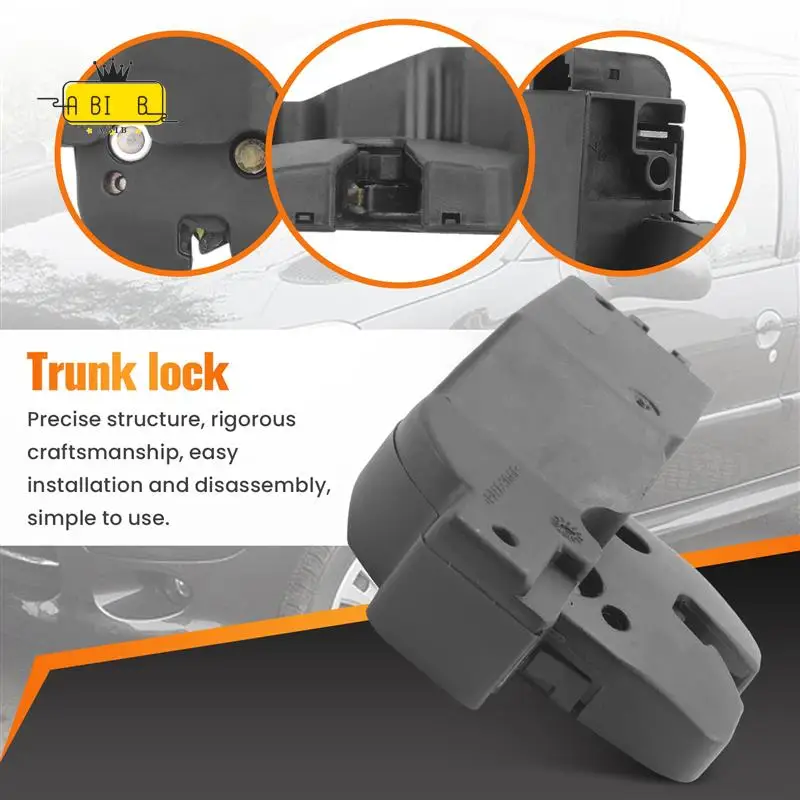 ABIB -Tailgate Boot Lock Central Locking Actuator 9657614780 9646091580 For Citroen C2/C3/C4/C5/C8/XSARA For  206/307/407