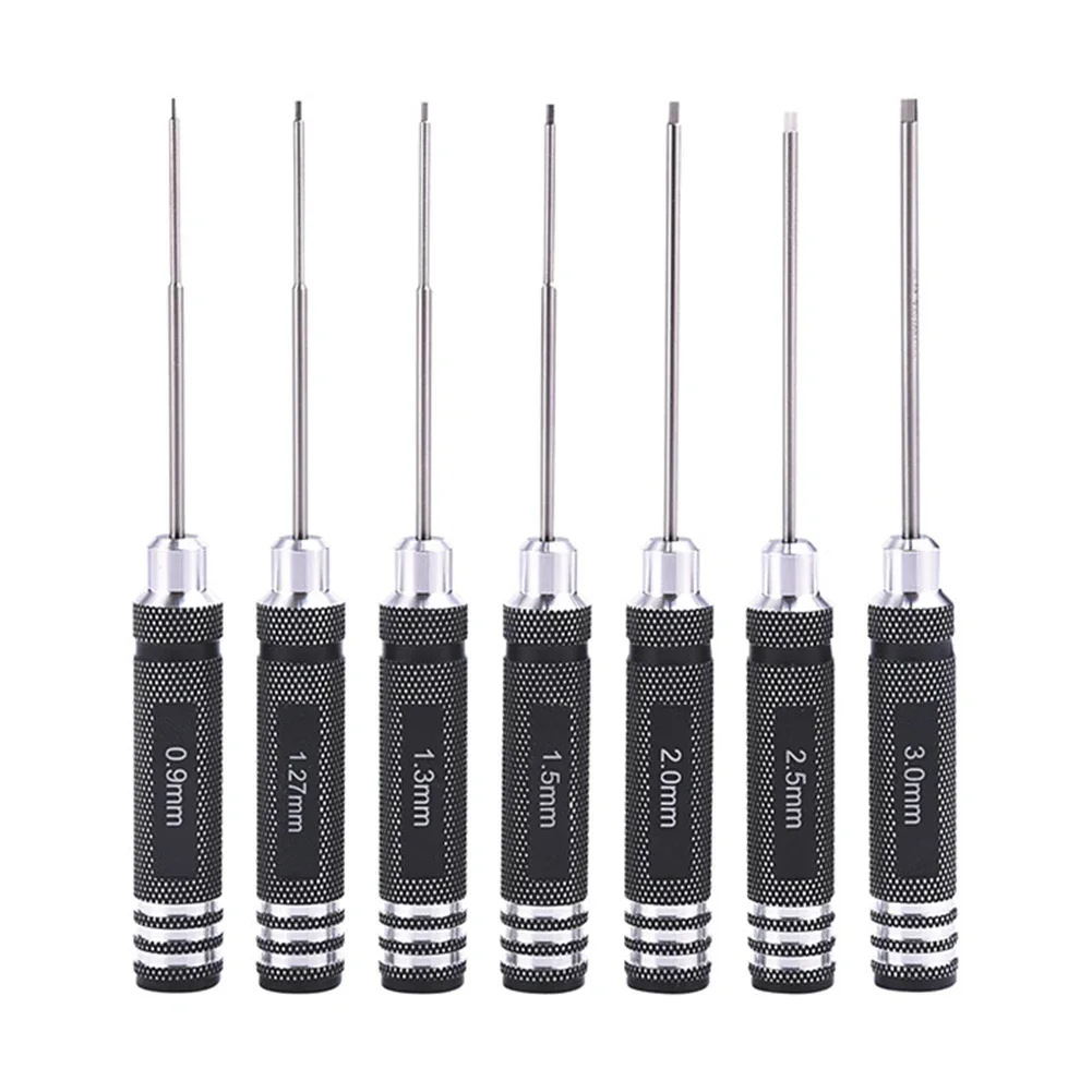 

1pc Hex Screw Driver Screwdriver Set Hexagon Tool Kit For FPV Racing Drone Heli Airplanes Cars Boat RC Tool 7 Sizes