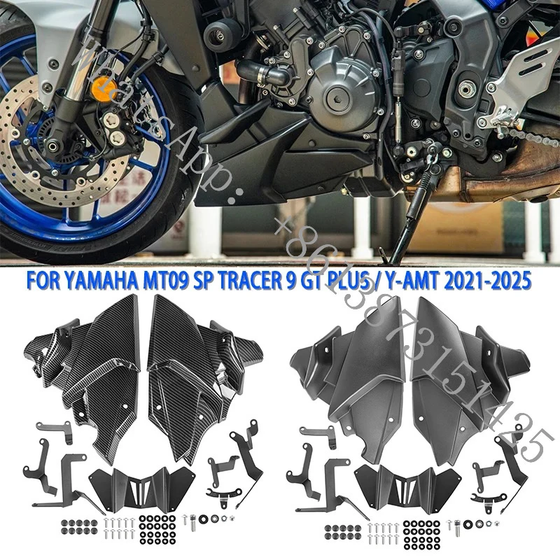 

Suitable Motorcycle Accessories MT-09 SP MT09 TRACER 9 GT Plus / Y-2021-2025 Belly Pan Engine Chassis Protect