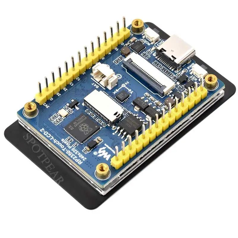 Picture 7: 2 inch Raspberry Pi Pico 2 RP2350 240x320 LCD Capacitive TouchScreen Development Board Display QMI8658 6-Axis /OV5640 Camera /SD