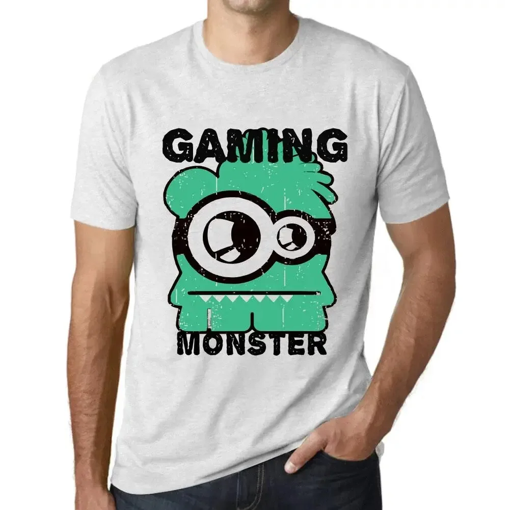Mens Graphic T-Shirt Gaming Monster - Gaming Monster - Eco Responsible