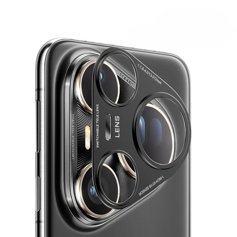 Huawei Pura 80 Pro + 울트라 카메라 보호기 렌즈 필름 PURA Pura80 80Proplus 보호 프레임 케이스 용 중공 금속 스티커