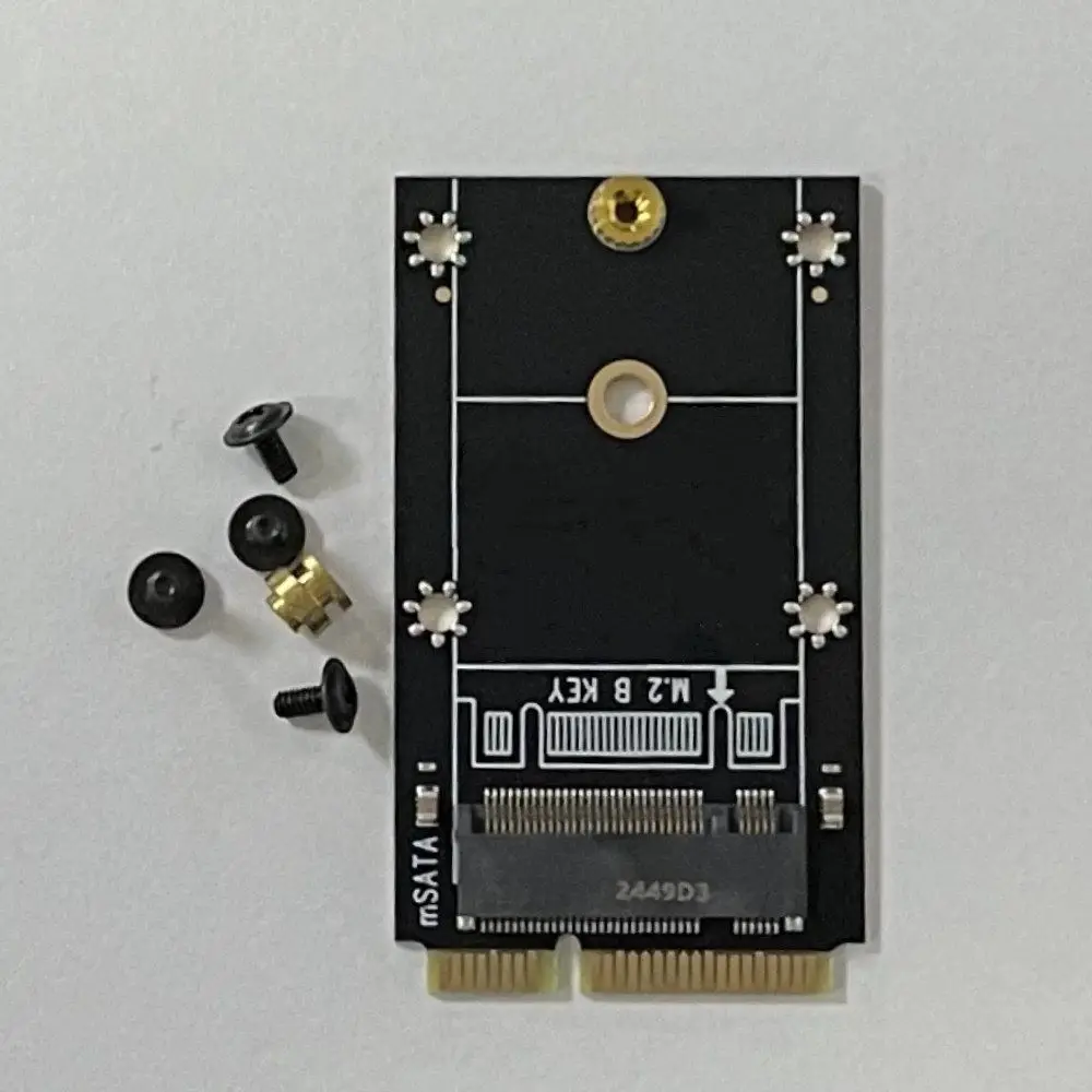 MSATA to M.2 NGFF Adapter Card M.2 SATA Protocol Hard Drive Expansion Card Msata Interface SSD Solid State Drive
