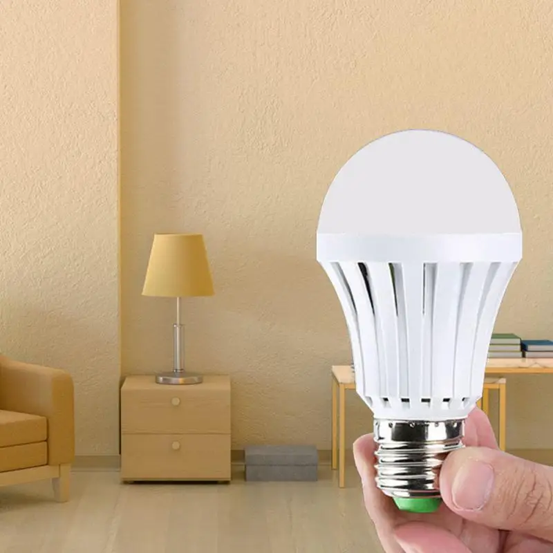 Bombilla Led de emergencia, lámpara E27 de 5W, 7W, 9W, batería recargable