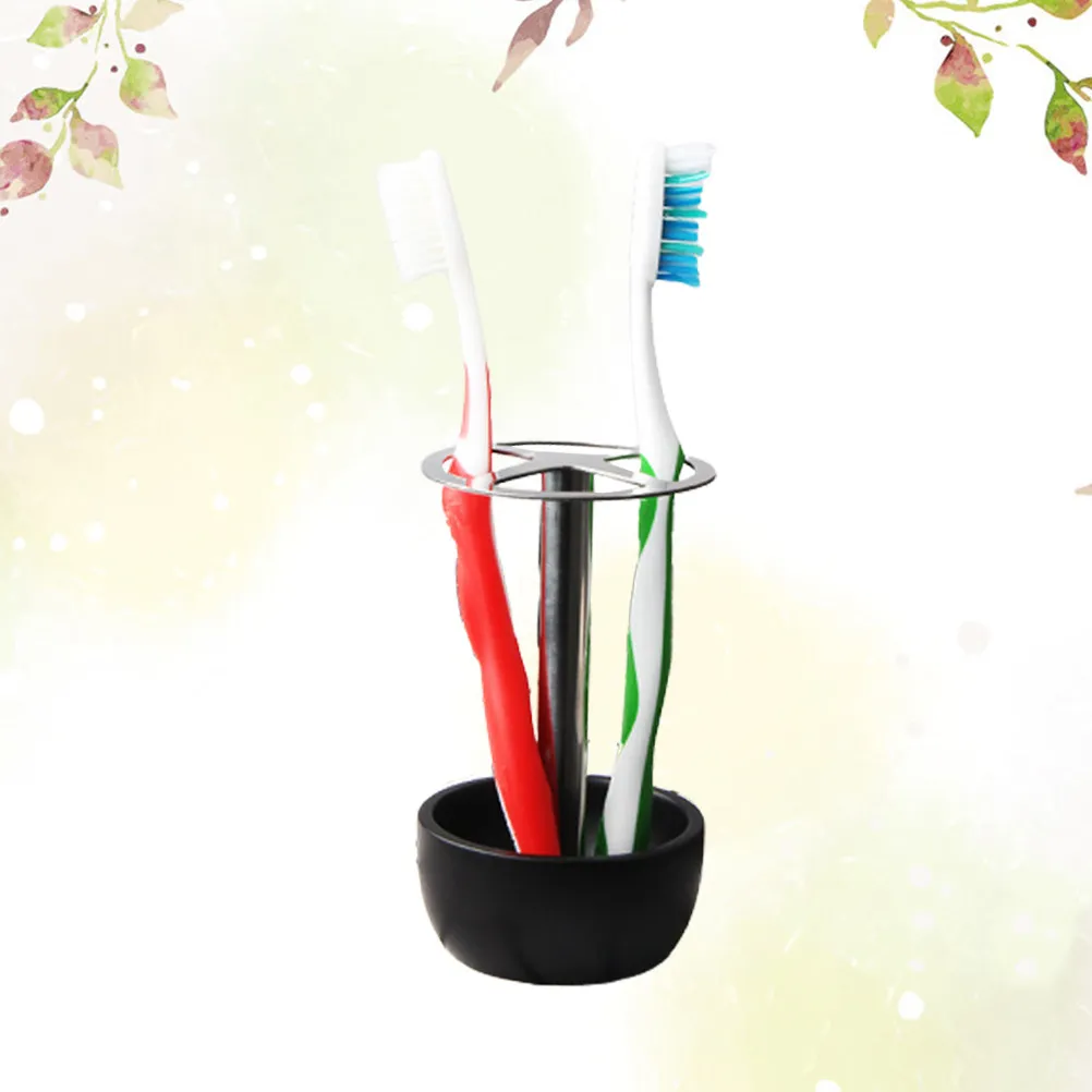 

Держатель для зубных щеток из нержавеющей стали, подставка для хранения для ванной, спальни, кухни, современный элегантный дизайн, вентиляция