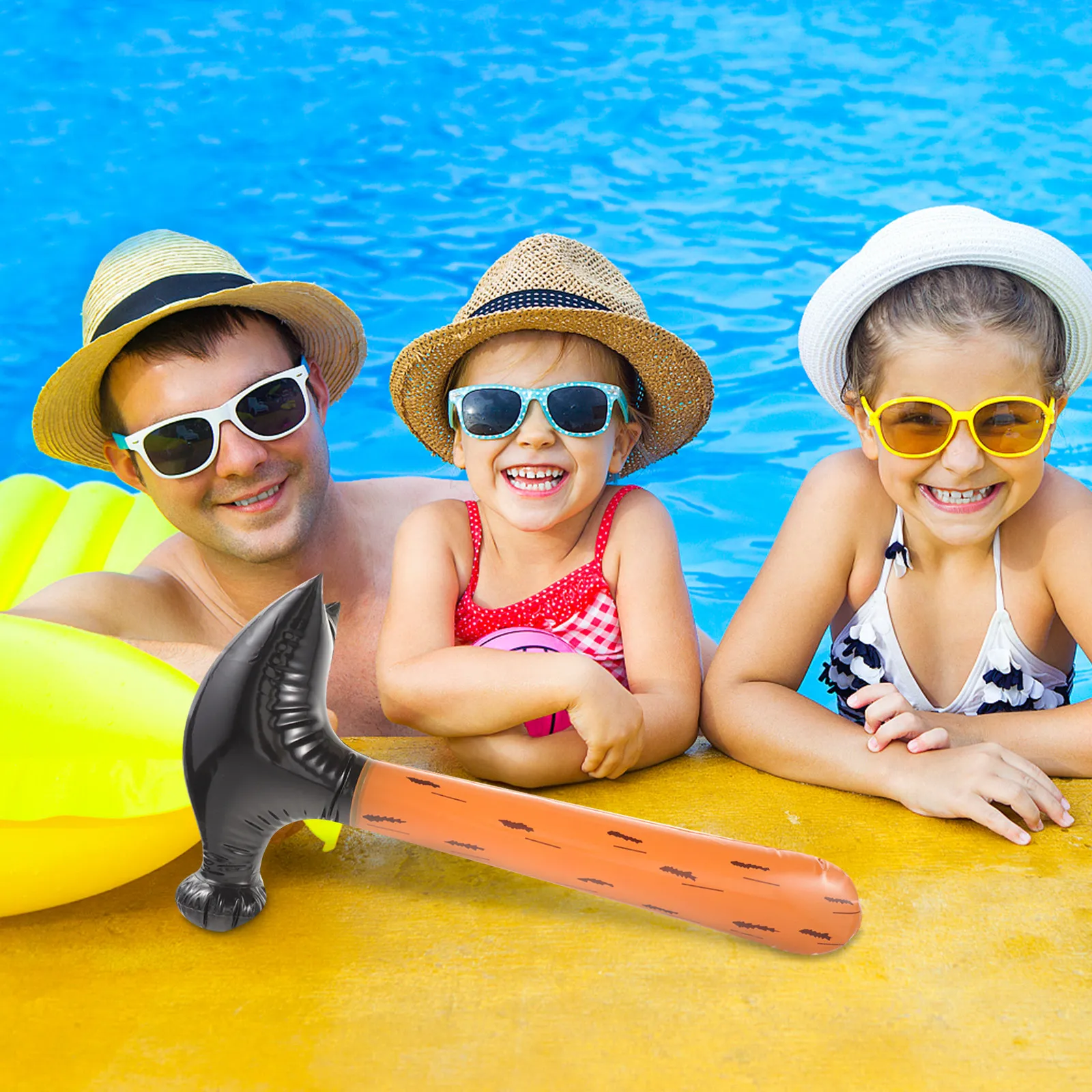 

Надувные игрушки для вечеринок у бассейна, 2 шт., для дня рождения, летних развлечений, игр и праздничных мероприятий