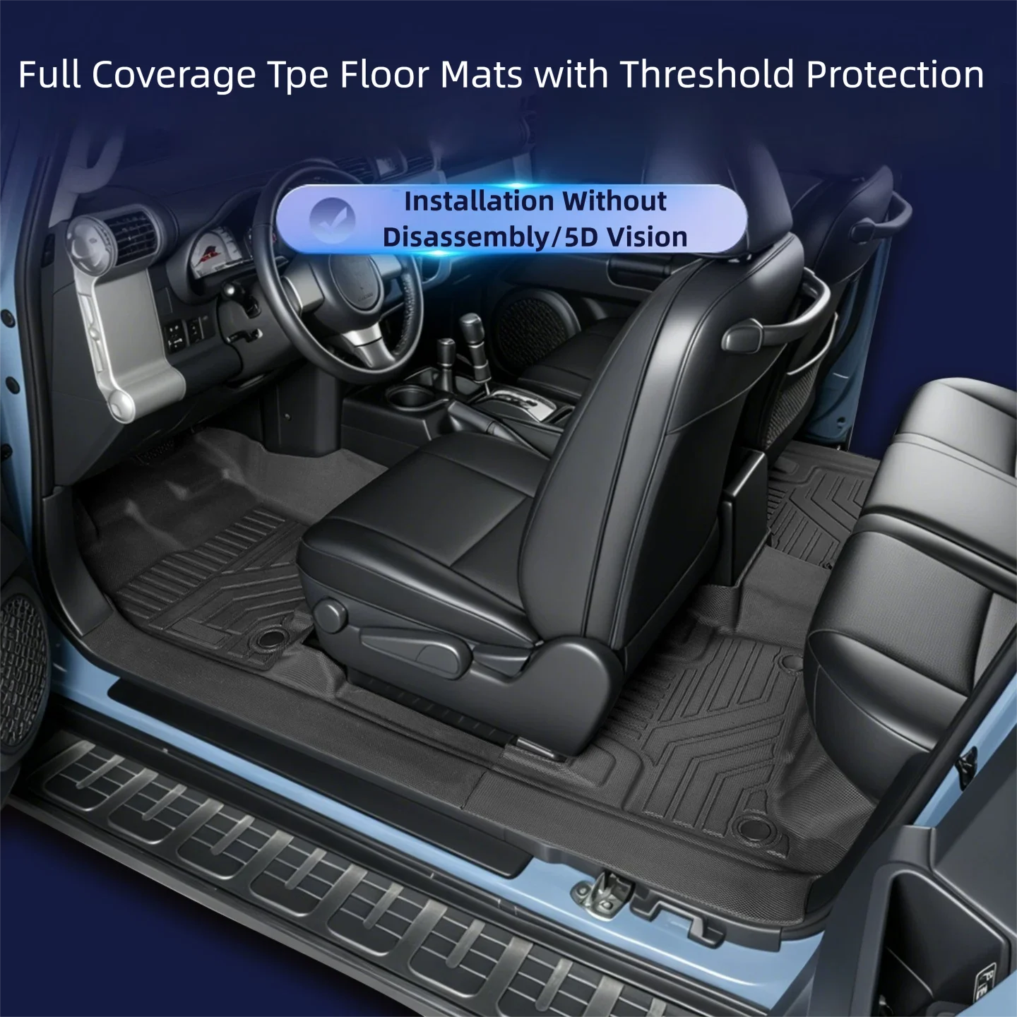 3D TPE Floor Mats For Toyota F - 3D Printing Tpe recension och pris