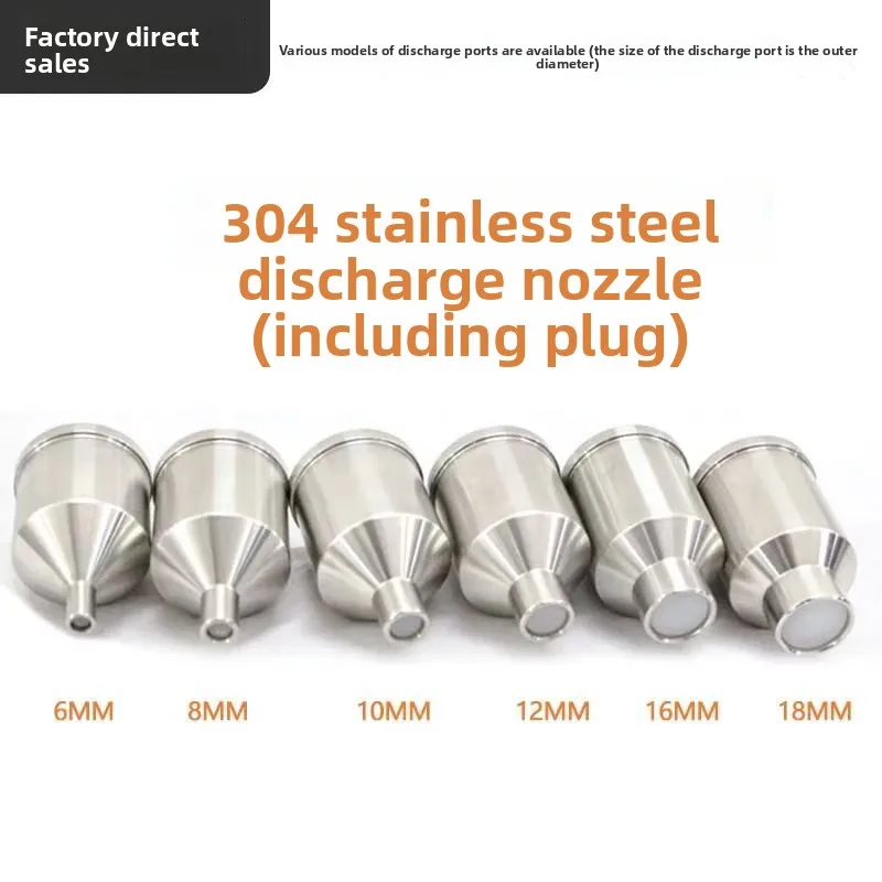 Anti-drip nozzle start filling valve 304 stainless steel filling machine discharge nozzle