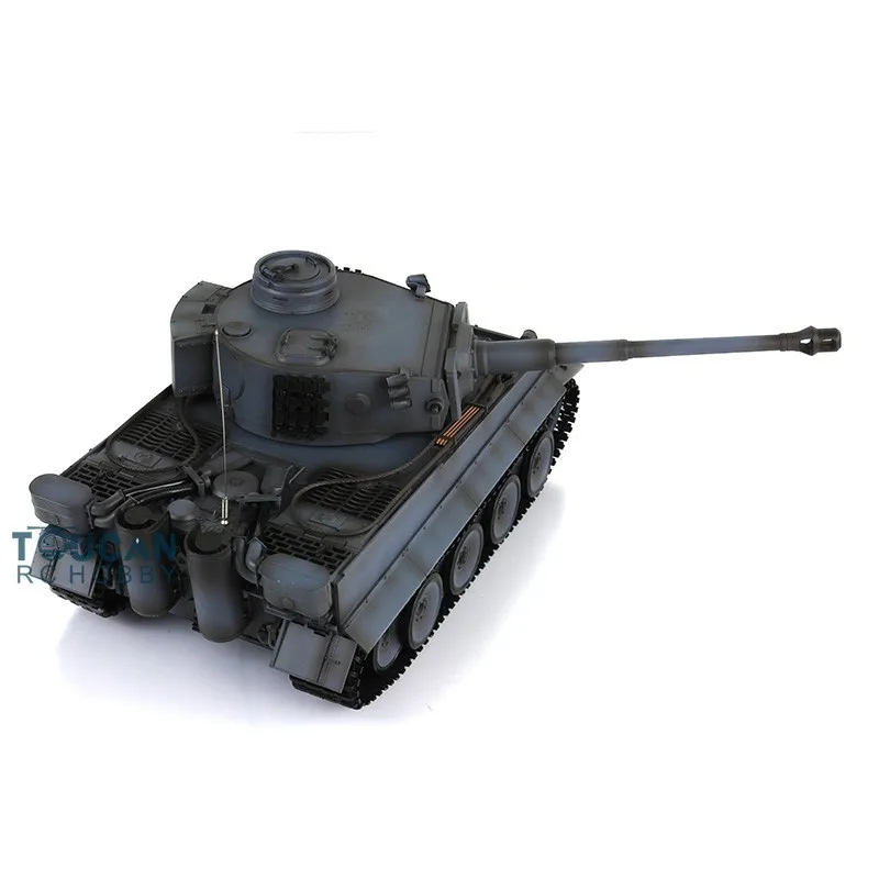 HENG LONG Remote Controlled Tank 1/16 Gray 7.0 Customized Panzer III L RTR 3848 Metal Wheels TH17361-SMT4