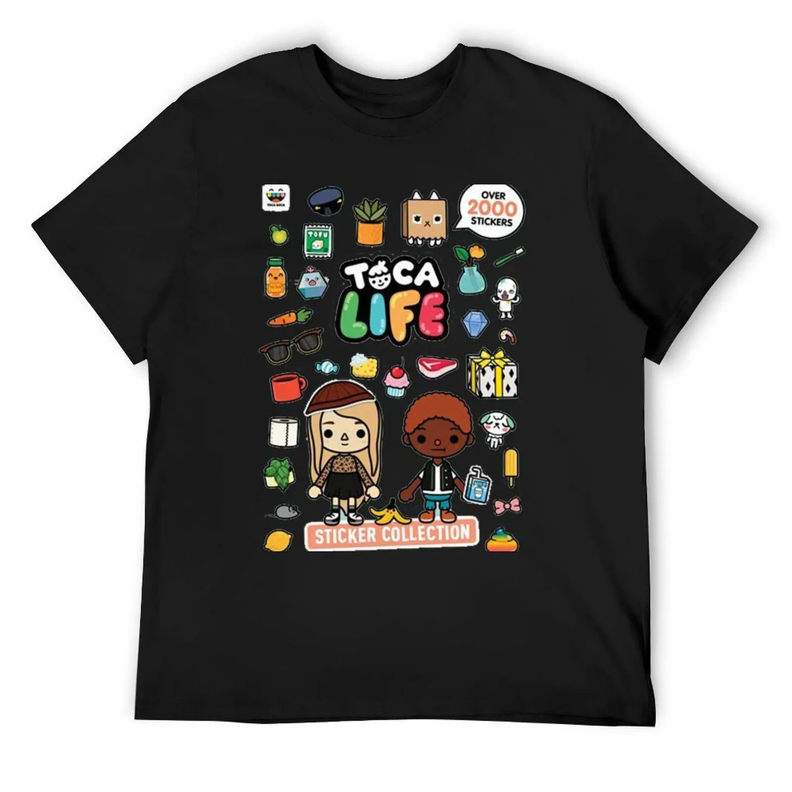 

Toca Life T-Shirt anime tshirt T-shirts man affliction shirts boys animal print oversized t shirt men