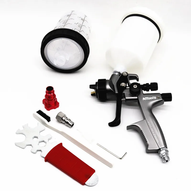 High Quality 4000B RP/HVLP Spray Gun 1.3/1.4mm Stainless Steel Nozzle  Professional Sprayer Paint Airbrush For Car Painting