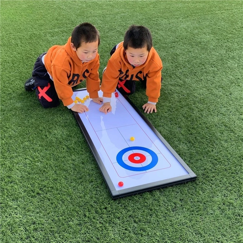 Ice Arc Ball/Shuffleboard Ball/Bowling, Splicing Cricket Curling Ball Model Board Game Toys