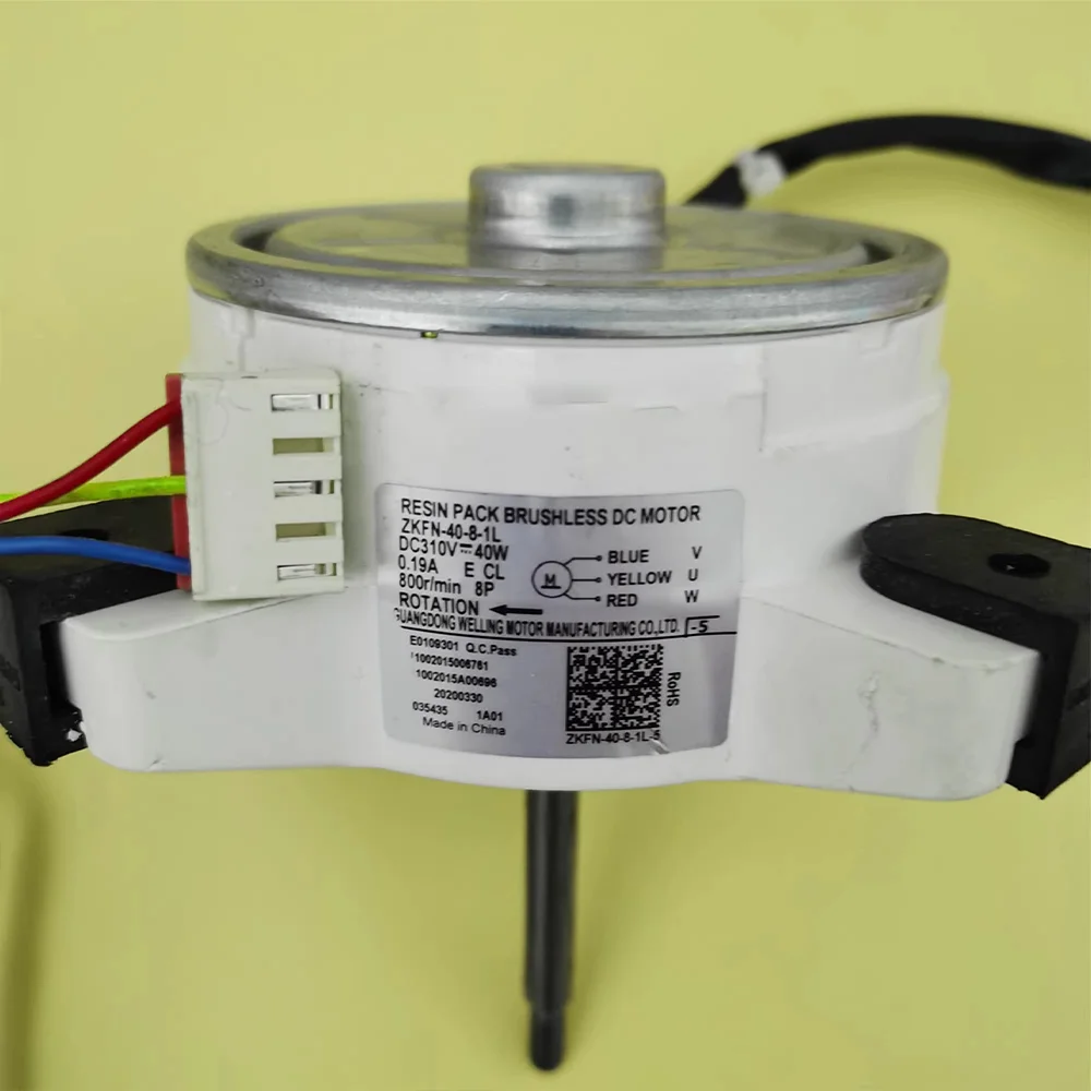 New for Midea Variable Frequency Air Conditioning Motor DC Brushless Motor Outdoor Fan Motor ZKFN-40-8-1L Reverse Rotation