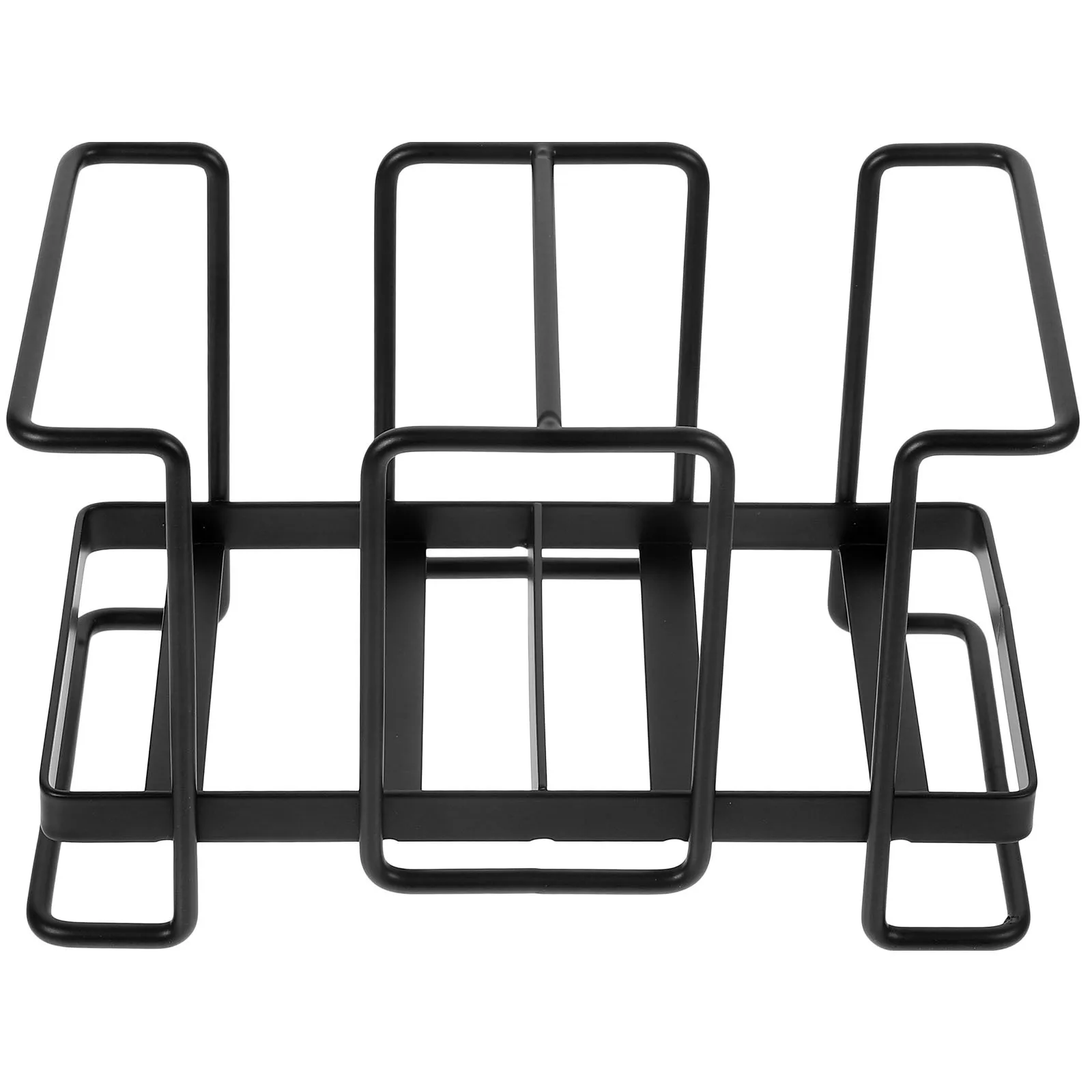 

Paper Organizer Large Capacity Iron Desktop Holder Coffee Station Supplies Disposable Cup Dispenser Household Cup Rack