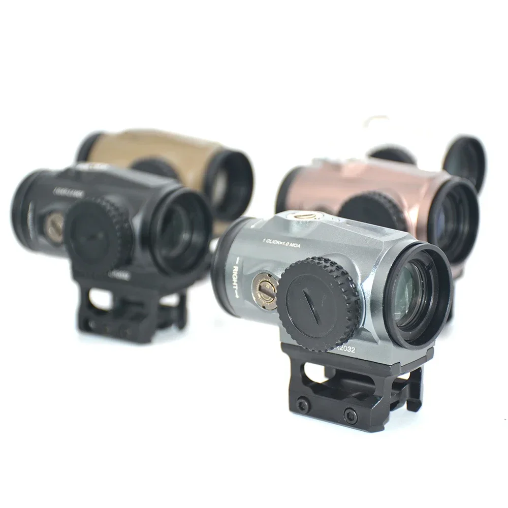 

Tactical Optics Spitfire3x 5x HD Gen II BDC4 Reticle Red Dot Prism Scopes Prism Scope Sight Reflex for Airsoft Hunting Wargame