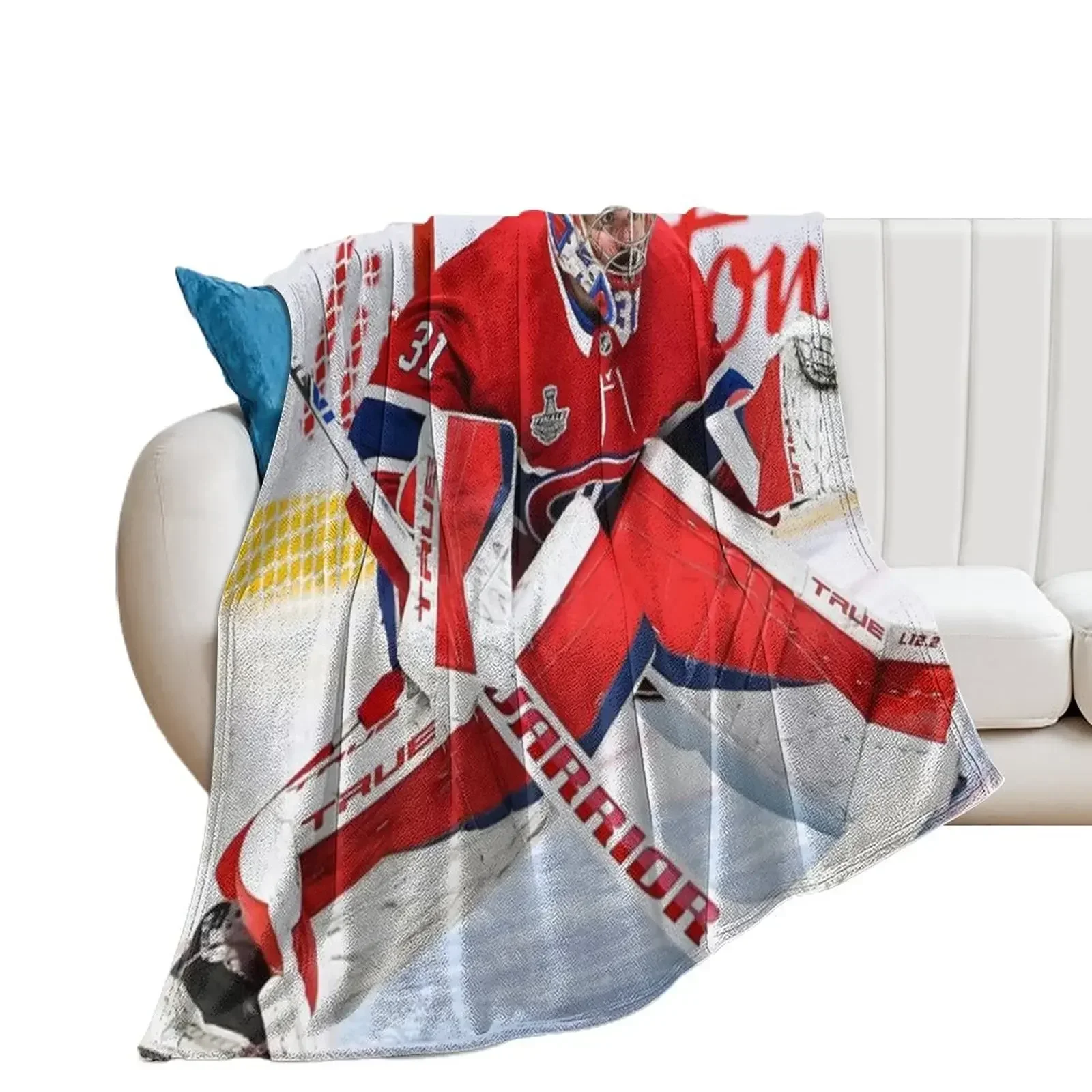 

Carey Price Throw Blanket Plaid on the sofa christmas decoration Blankets